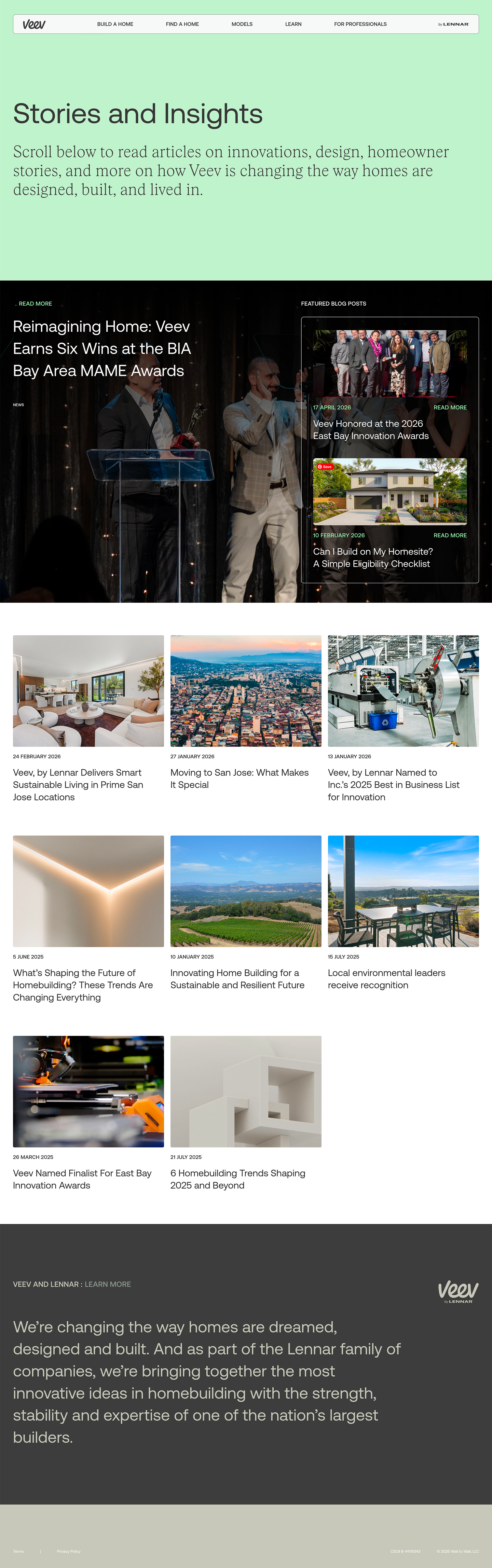 Building the future of homes